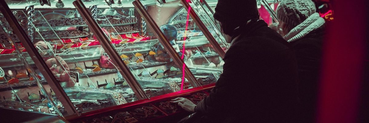 A person who is gambling, embodying real-life gambling addiction stories.